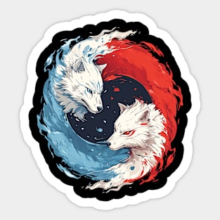 wolves Sticker